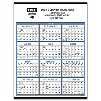 2025 Non-Laminated Span-A-Year