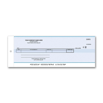 Cash Disb Center Check