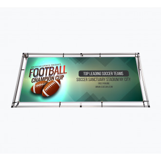 Horizontal A Frame with Banner