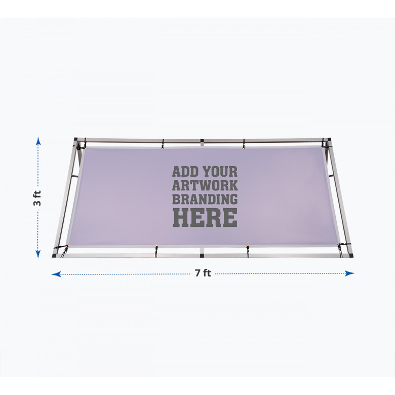 Horizontal A Frame with Banner