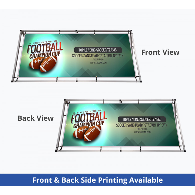 Horizontal A Frame with Banner