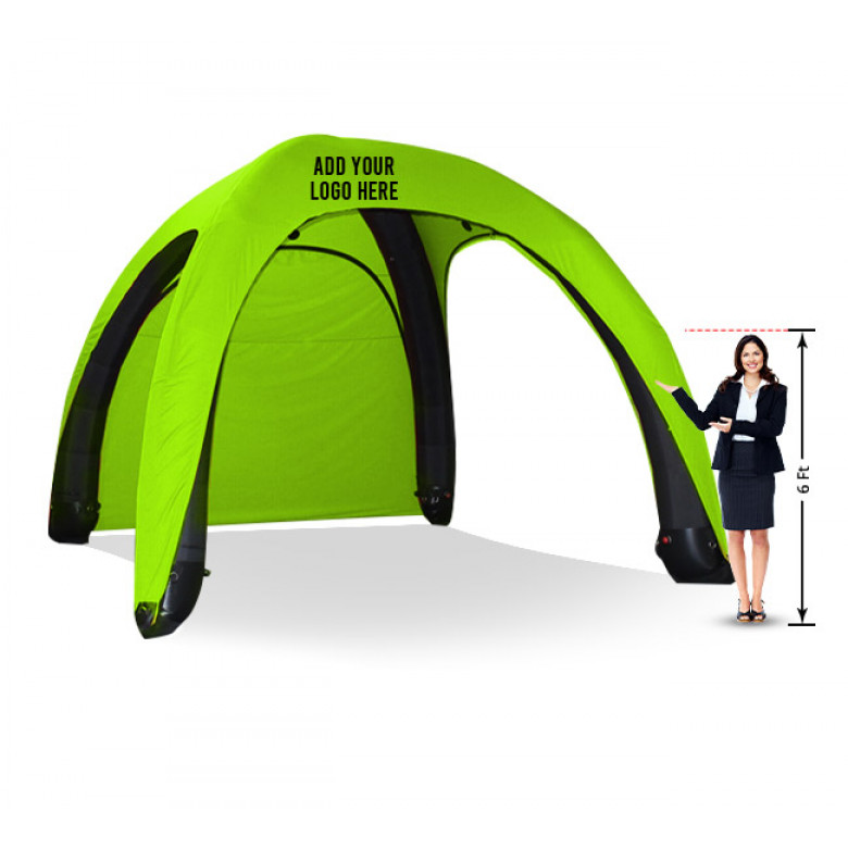 Custom Printed Inflatable Dome Tent - Design 1