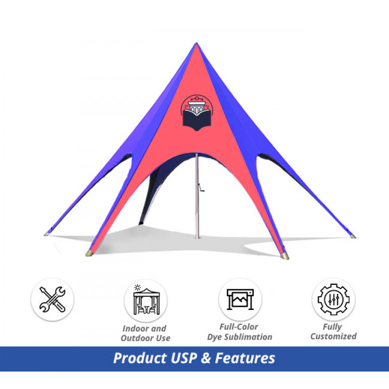 Custom Star Tent