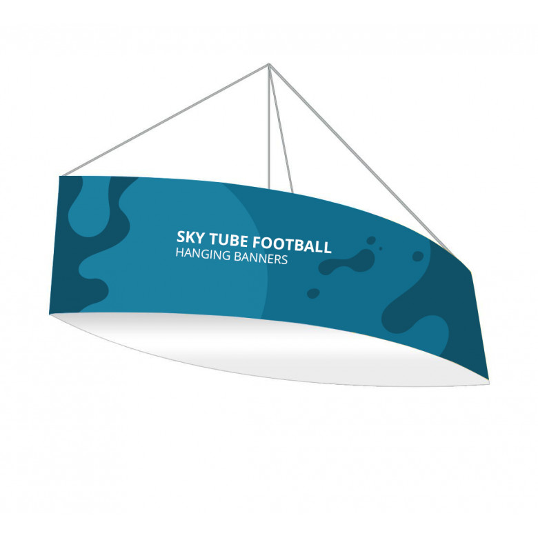 Sky Tube Football Hanging Banners