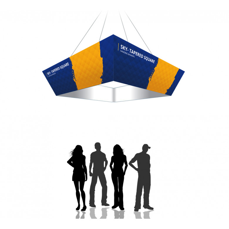 Sky Tube Tapered Square Hanging Banners