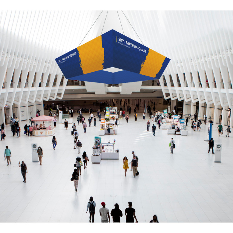 Sky Tube Tapered Square Hanging Banners