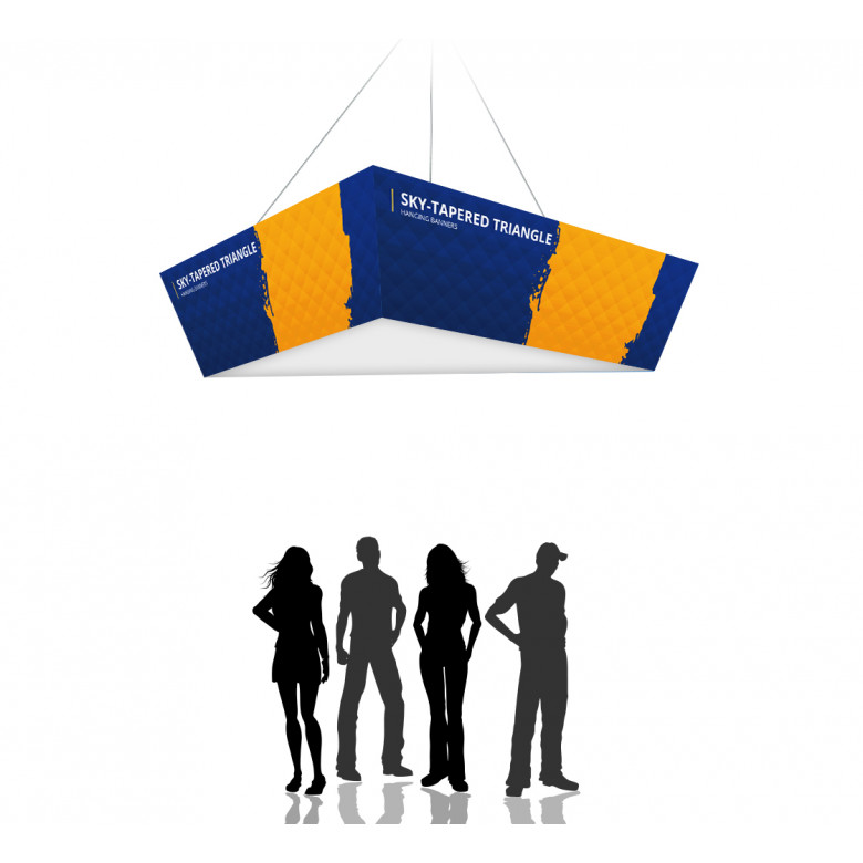 Sky Tube Tapered Triangle Hanging Banners