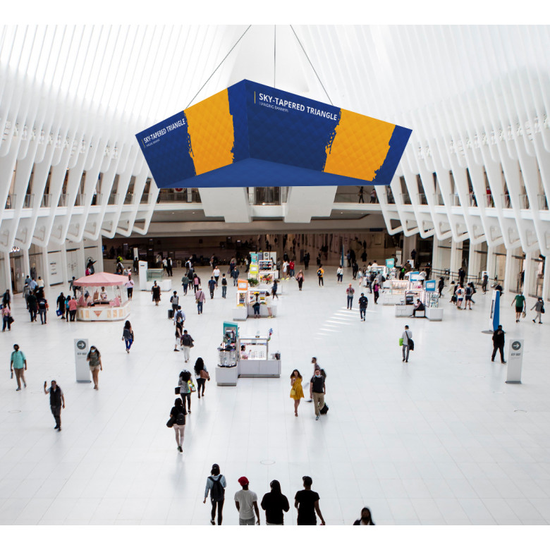 Sky Tube Tapered Triangle Hanging Banners