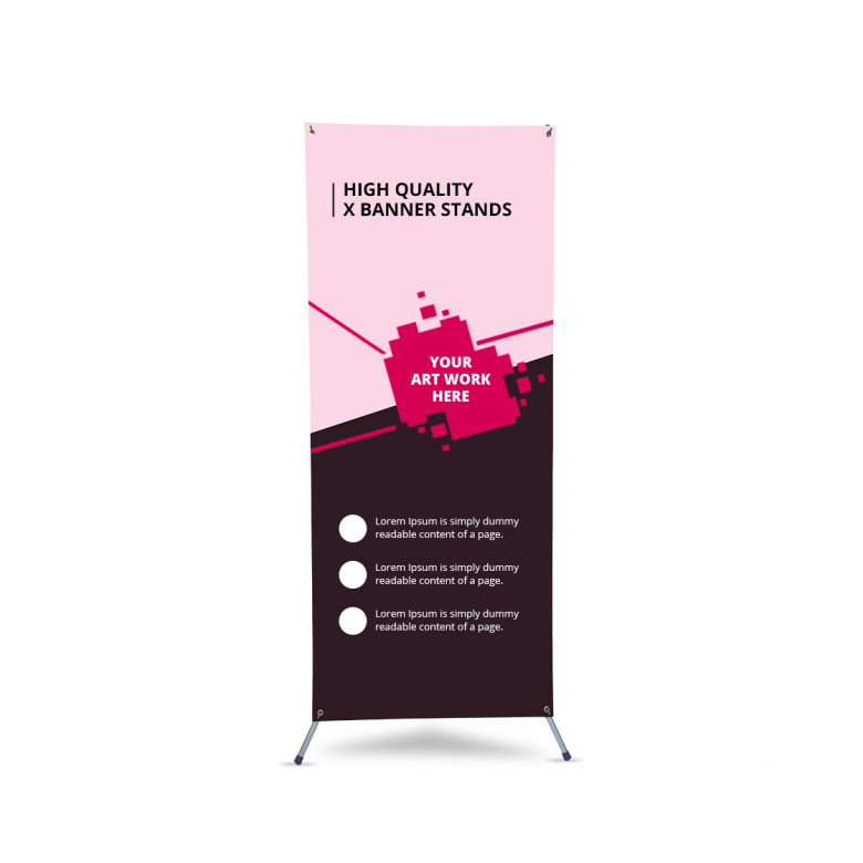 High Quality X Banner Stands