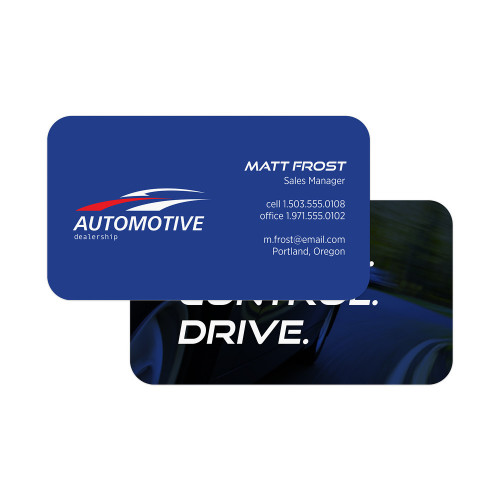 15 mil. Synthetic Business Cards || Business Cards || 2 Sided, Round Corners 15 mil. Synthetic Business Cards || Business Cards || 2 Sided, Round Corners