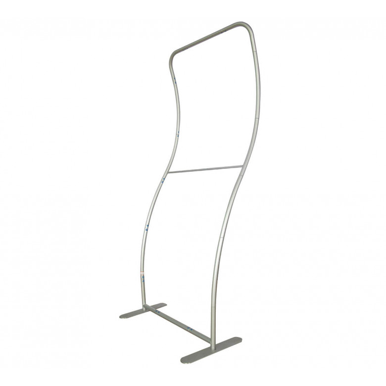 Fabric Display Stand S Shape