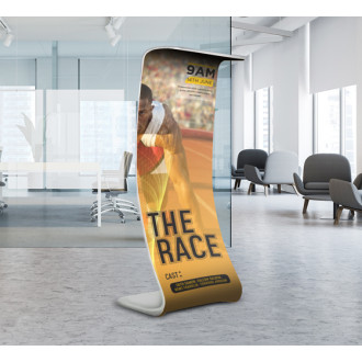 Fabric Display Stand Snake D
