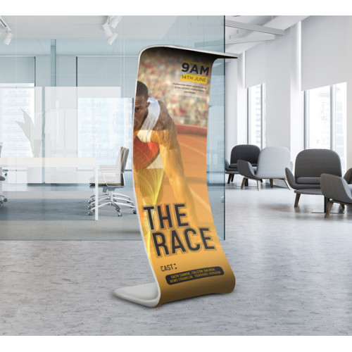 Fabric Display Stand Snake D 