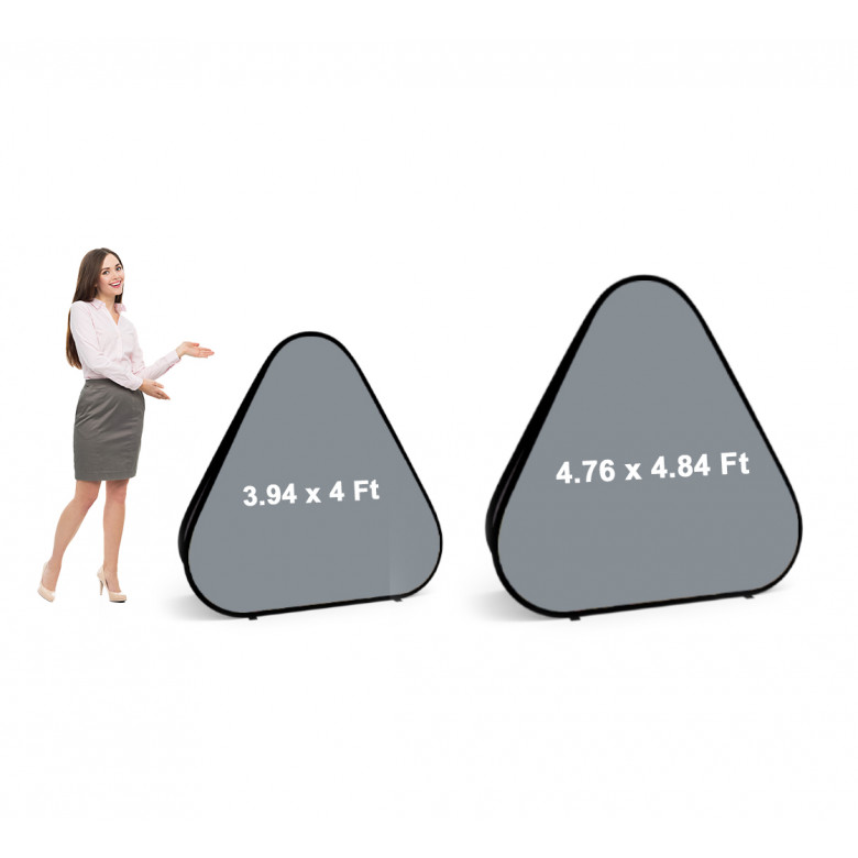 Triangle Pop Up Banner