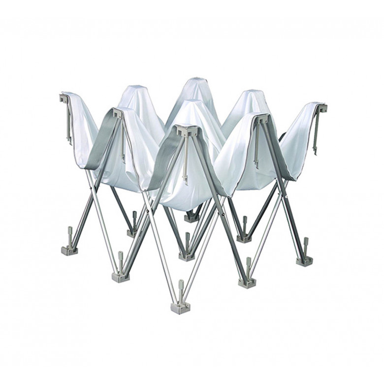 Fabric Pop Up Curved Display