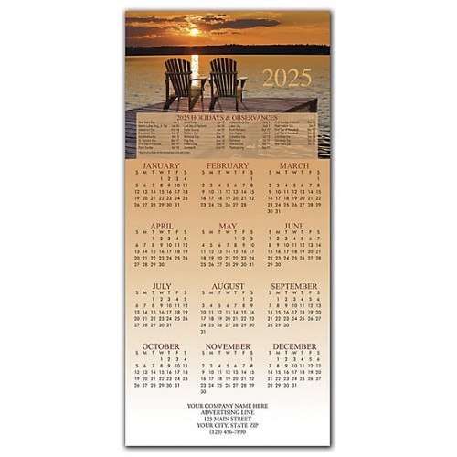 By the Lake Calendar Cards 