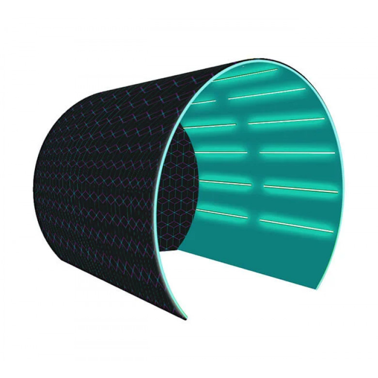 Half Circle Photo Booth Enclosure