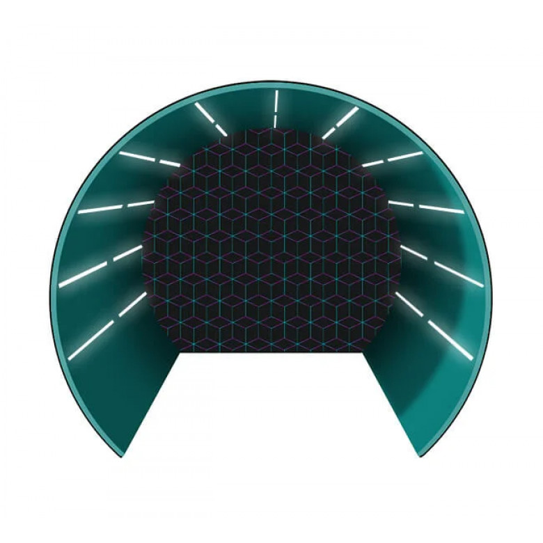 Half Circle Photo Booth Enclosure