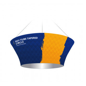 Sky Tube Tapered Circle Hanging Banners