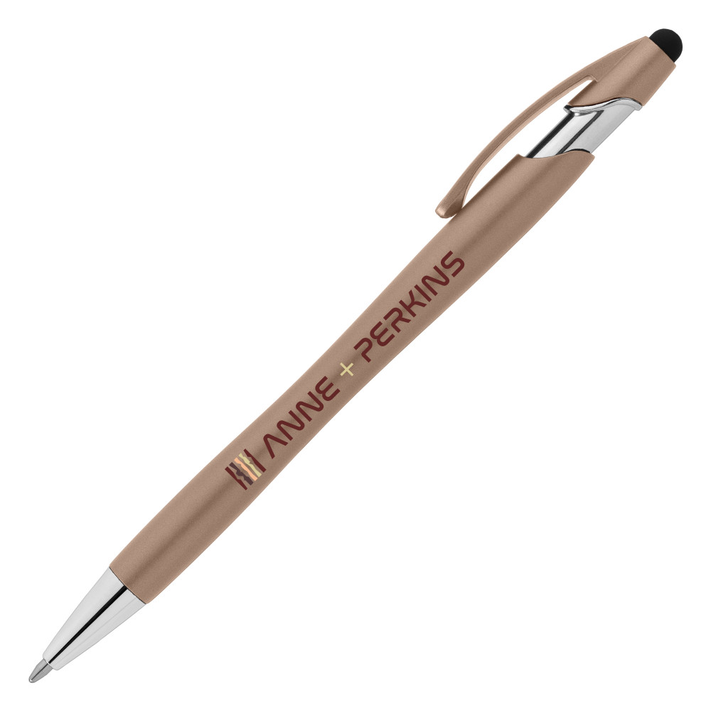 La Jolla Recycled Pen w/ Stylus + Anti-Fraud Ink - ColorJet