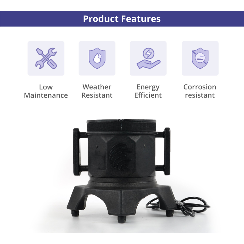 A Inflatable Tube Man 9" Weather Resistant Blower (For 6ft)
