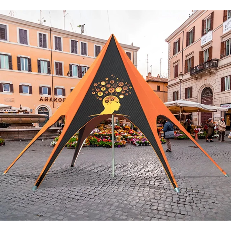 Custom Star Tent