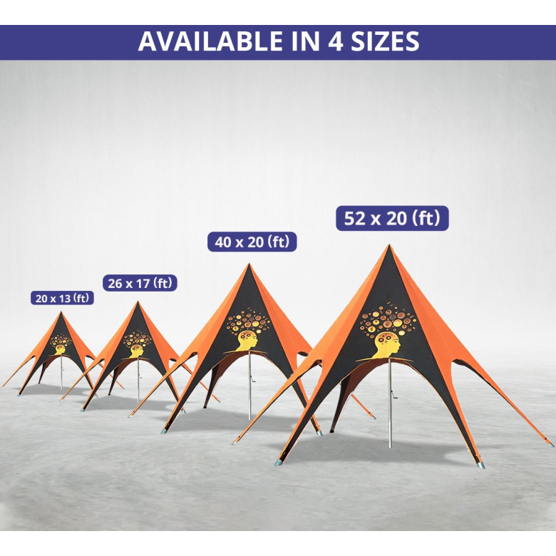 Custom Star Tent