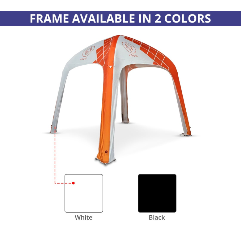 Custom Printed Inflatable Dome Tent - Design 3