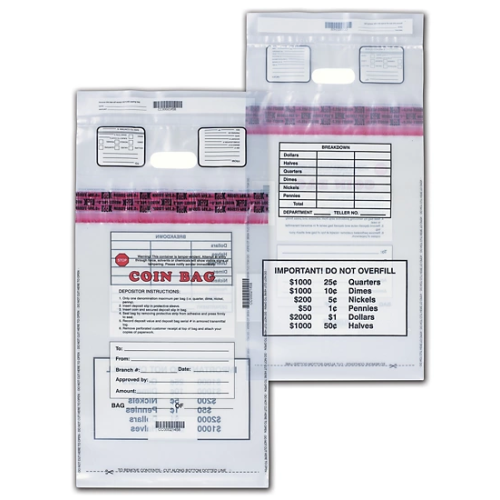 12x20 Heavy Duty Coin Deposit Bag 
