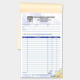 Receipts & Sales Book