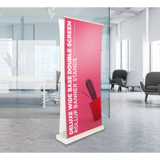 Double Sided Retractable Banner Stands