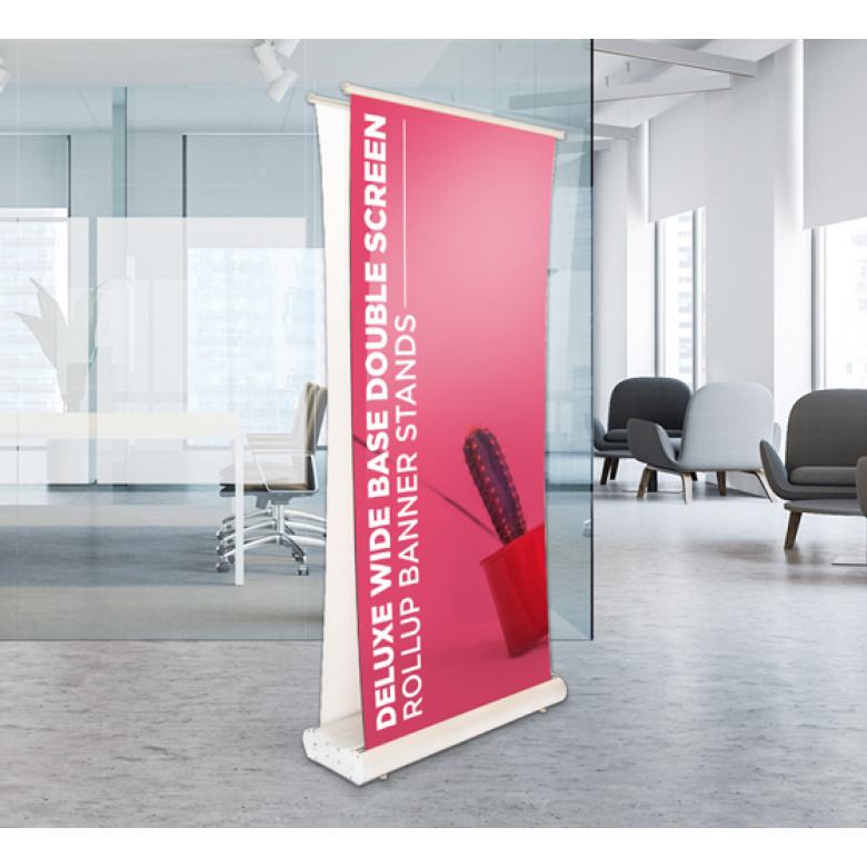 Double Sided Retractable Banner Stands