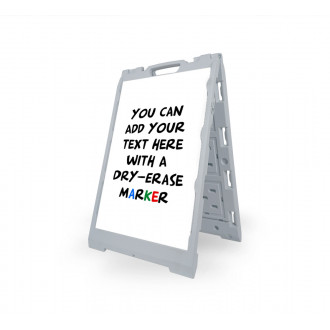Economy Dry-Erase A-Frame