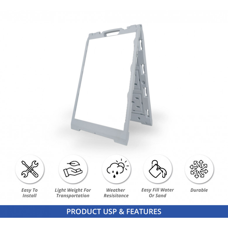 Economy Dry-Erase A-Frame