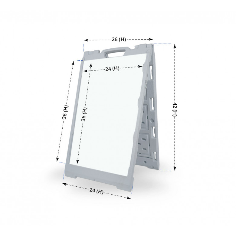 Economy Dry-Erase A-Frame