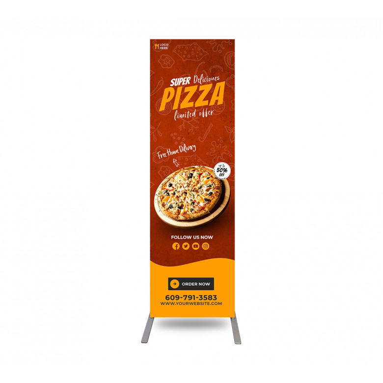 Economy EZ Extend Fabric Display Stand