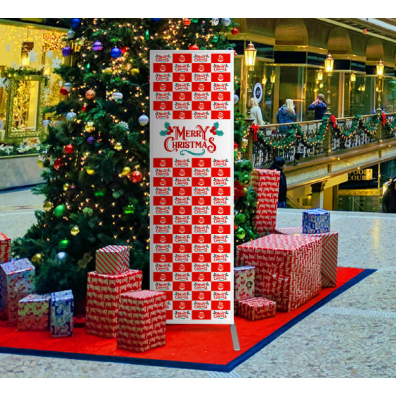 Economy Step and Repeat Banner Stand