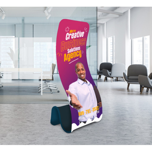 Fabric Display Stand Snake A 