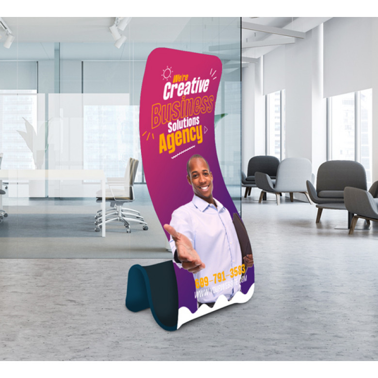 Fabric Display Stand Snake A