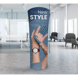 Fabric Display Stand Tower A