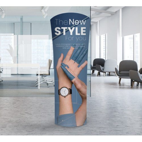 Fabric Display Stand Tower A 