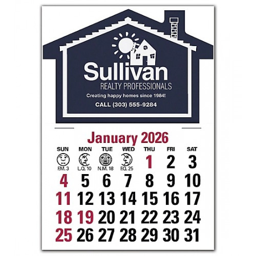 2026 Stick Up Calendar House 