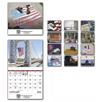 2026 Celebrate America Wall Calendar