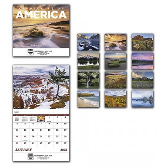 2026 Landscapes of America Wall Calendar
