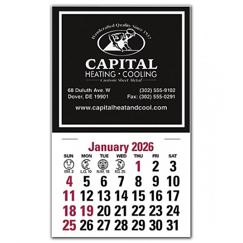 2026 Stick Up Calendar Square 
