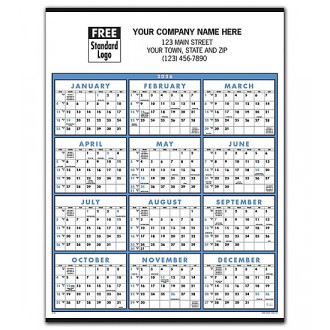 2026 Non-Laminated Span-A-Year