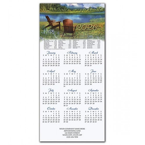 By the Lake Calendar Cards 