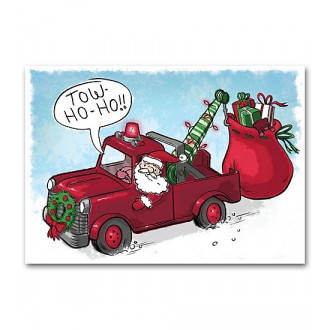 Tow-Ho-Ho Automotive Holiday Cards