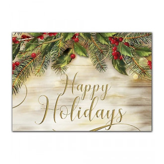 Pine of Gold Holiday Cards