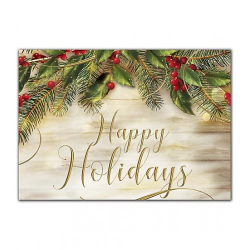 Pine of Gold Holiday Cards 